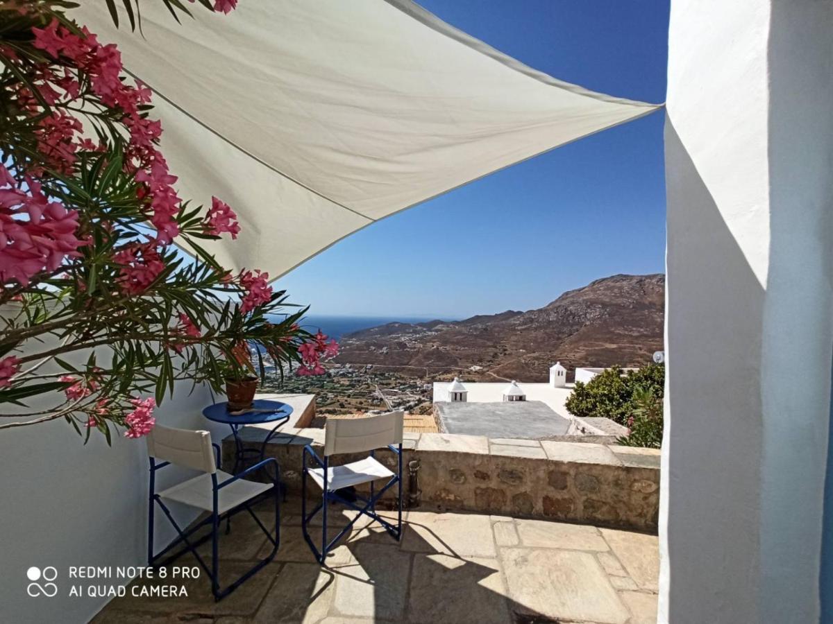 Serifos Town Traditional Stone House With Breathtaking View 빌라 외부 사진