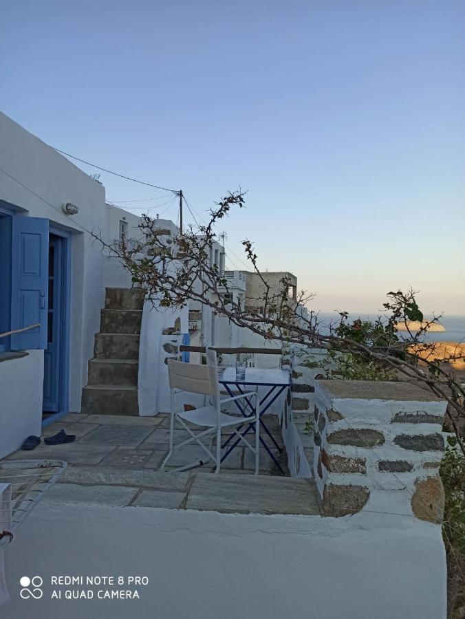 Serifos Town Traditional Stone House With Breathtaking View 빌라 외부 사진