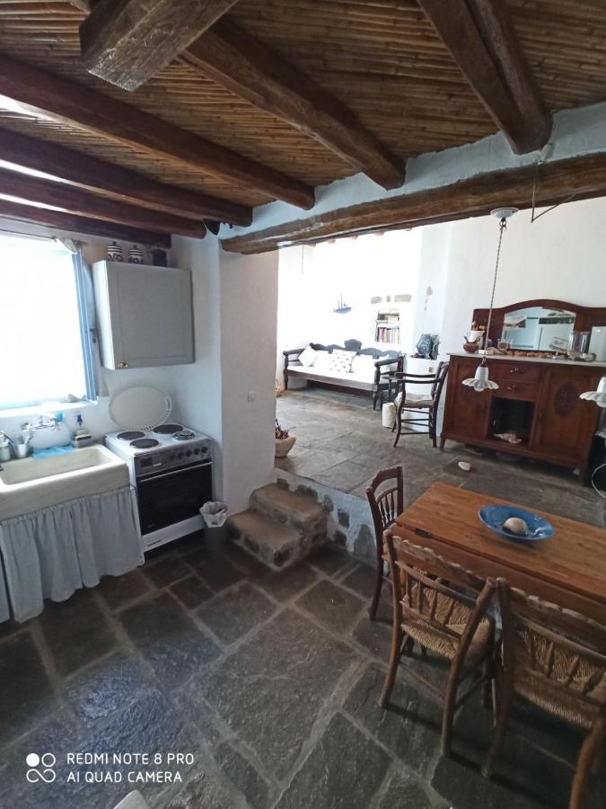 Traditional Stone House With Breathtaking View Serifos Town 외부 사진