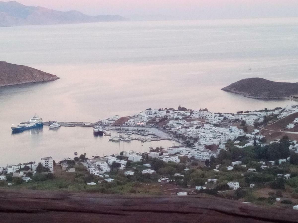 Serifos Town Traditional Stone House With Breathtaking View 빌라 외부 사진